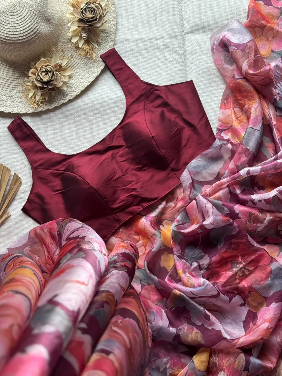 Floral Saree 4