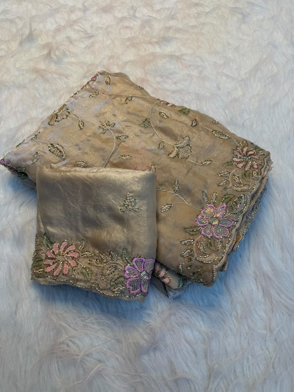 Fendy Satin Saree