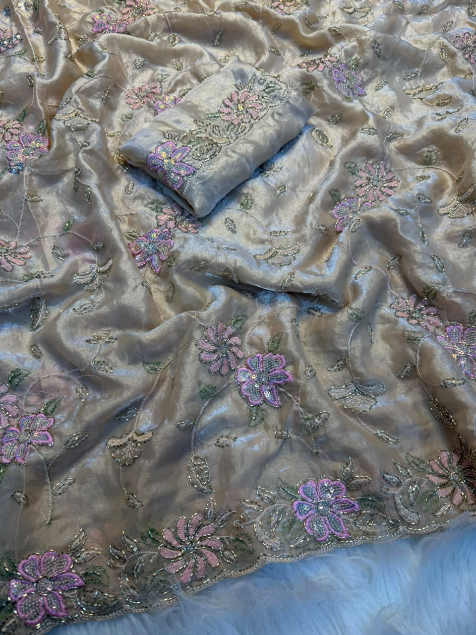 Fendy Satin Saree
