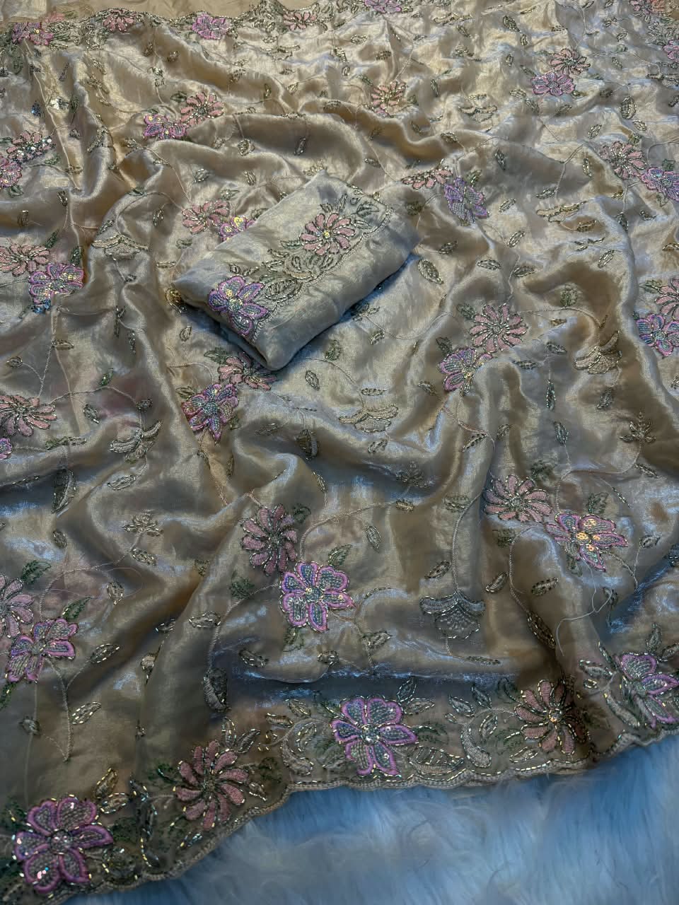 Fendy Satin Saree
