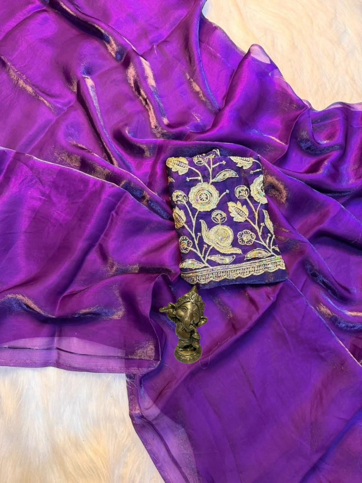 Satin Space Silk Sarees