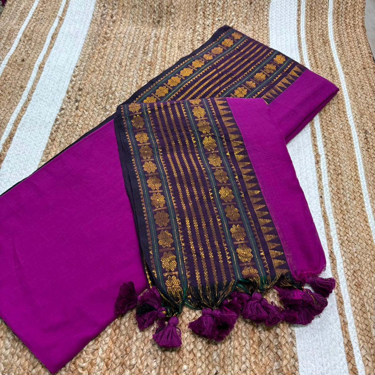 Mul Cotton Saree