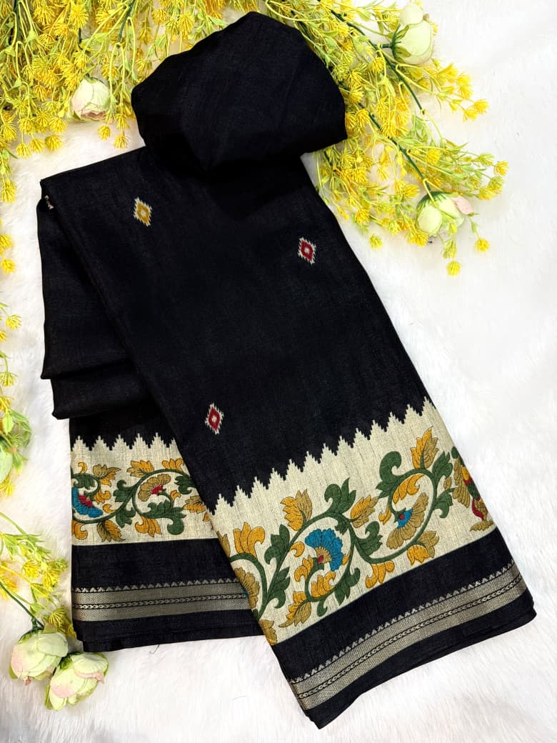 Black Saree