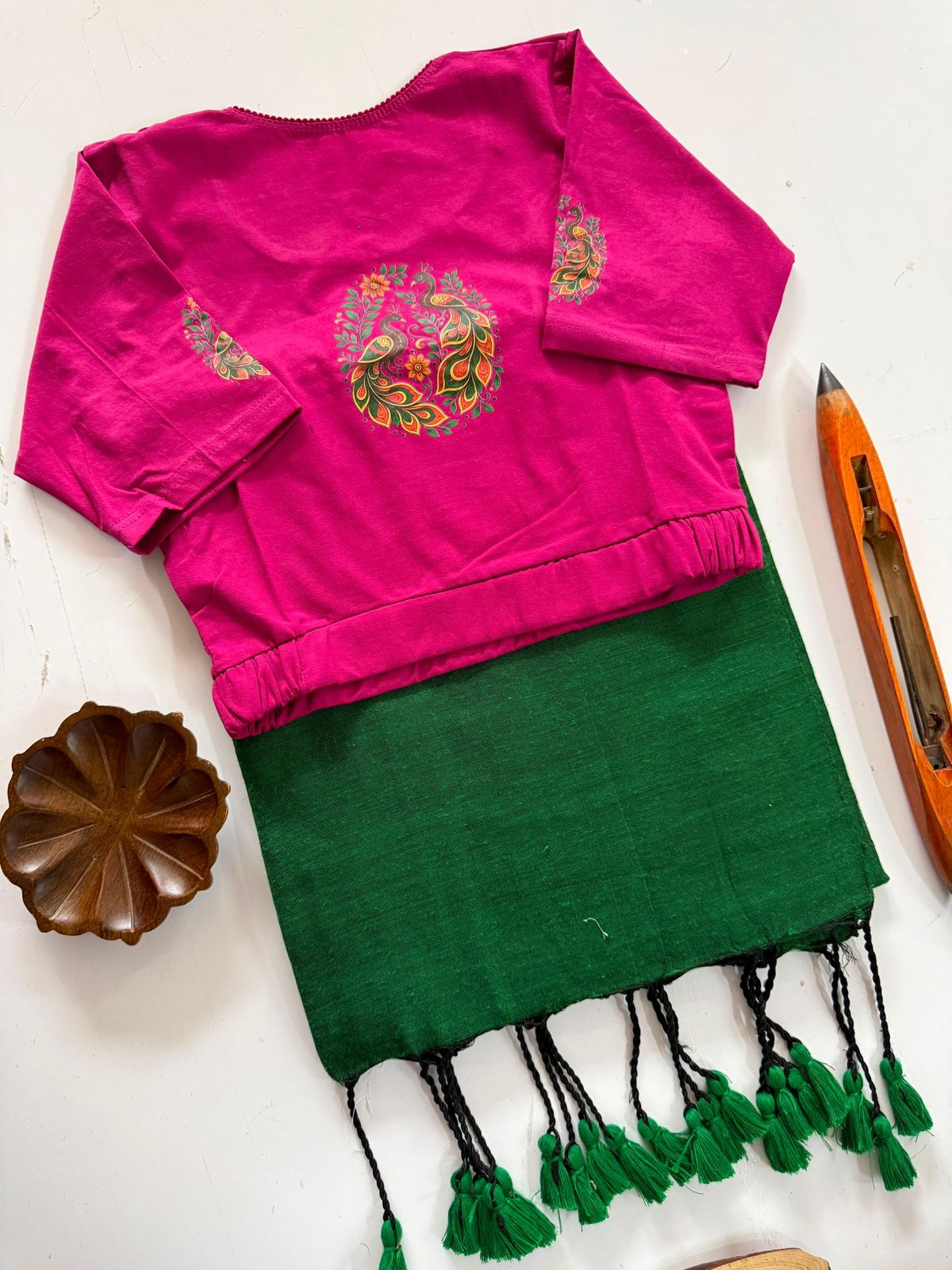 Strechable blouse & Saree