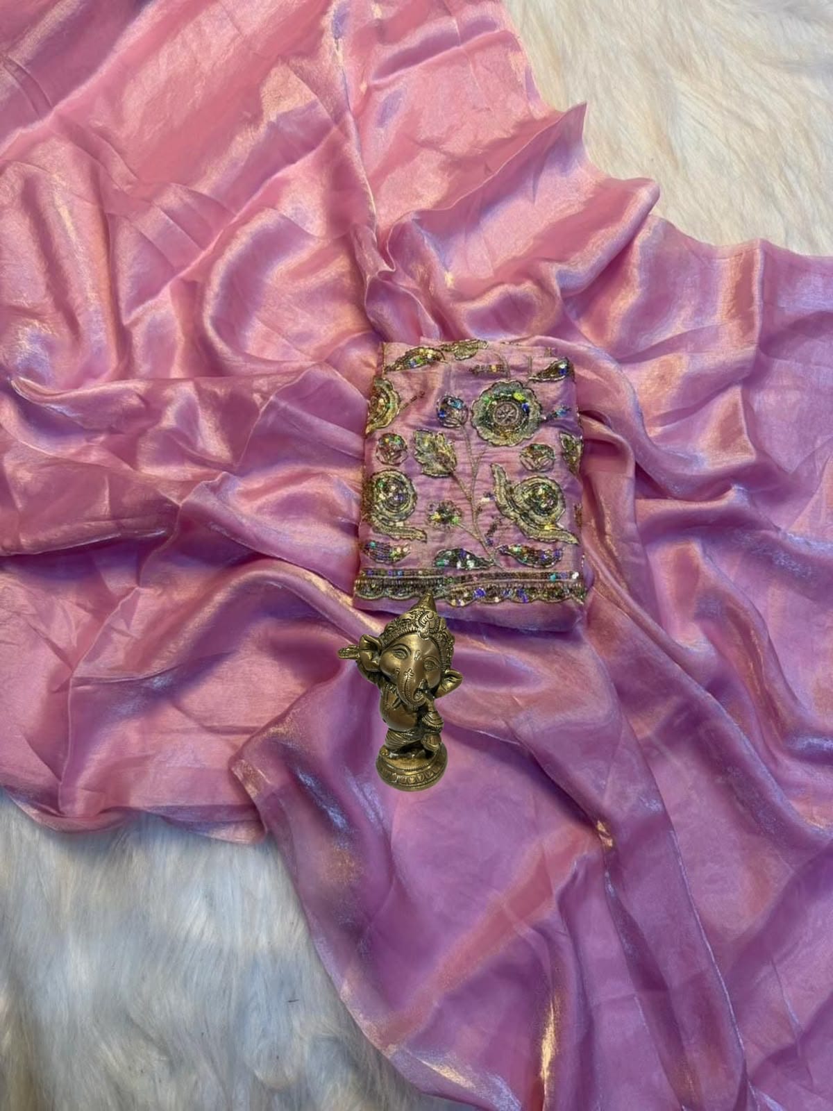 Satin Space Silk Sarees