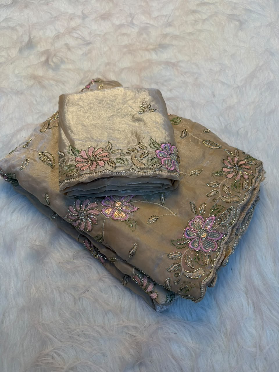 Fendy Satin Saree