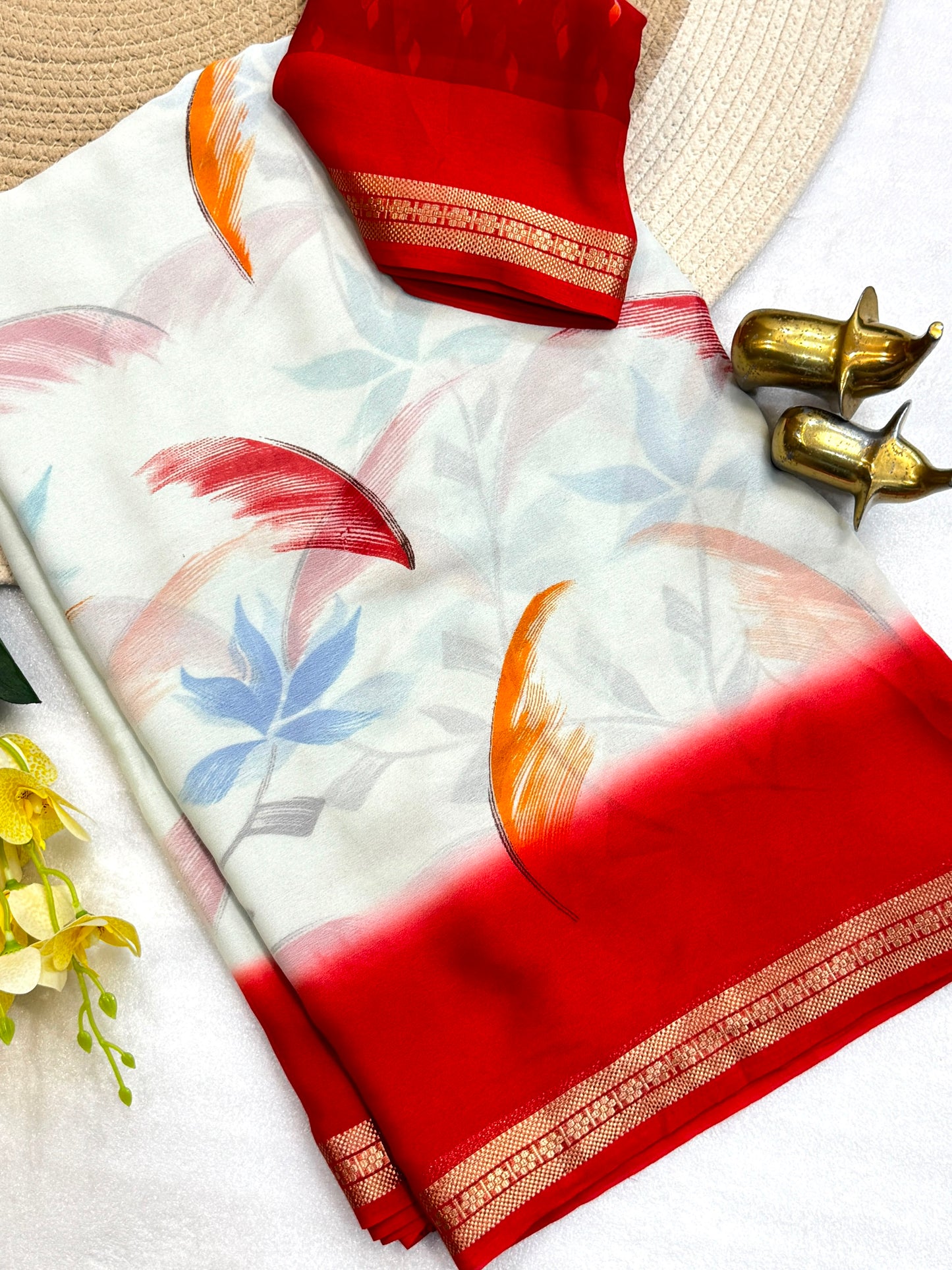 Printed Saree