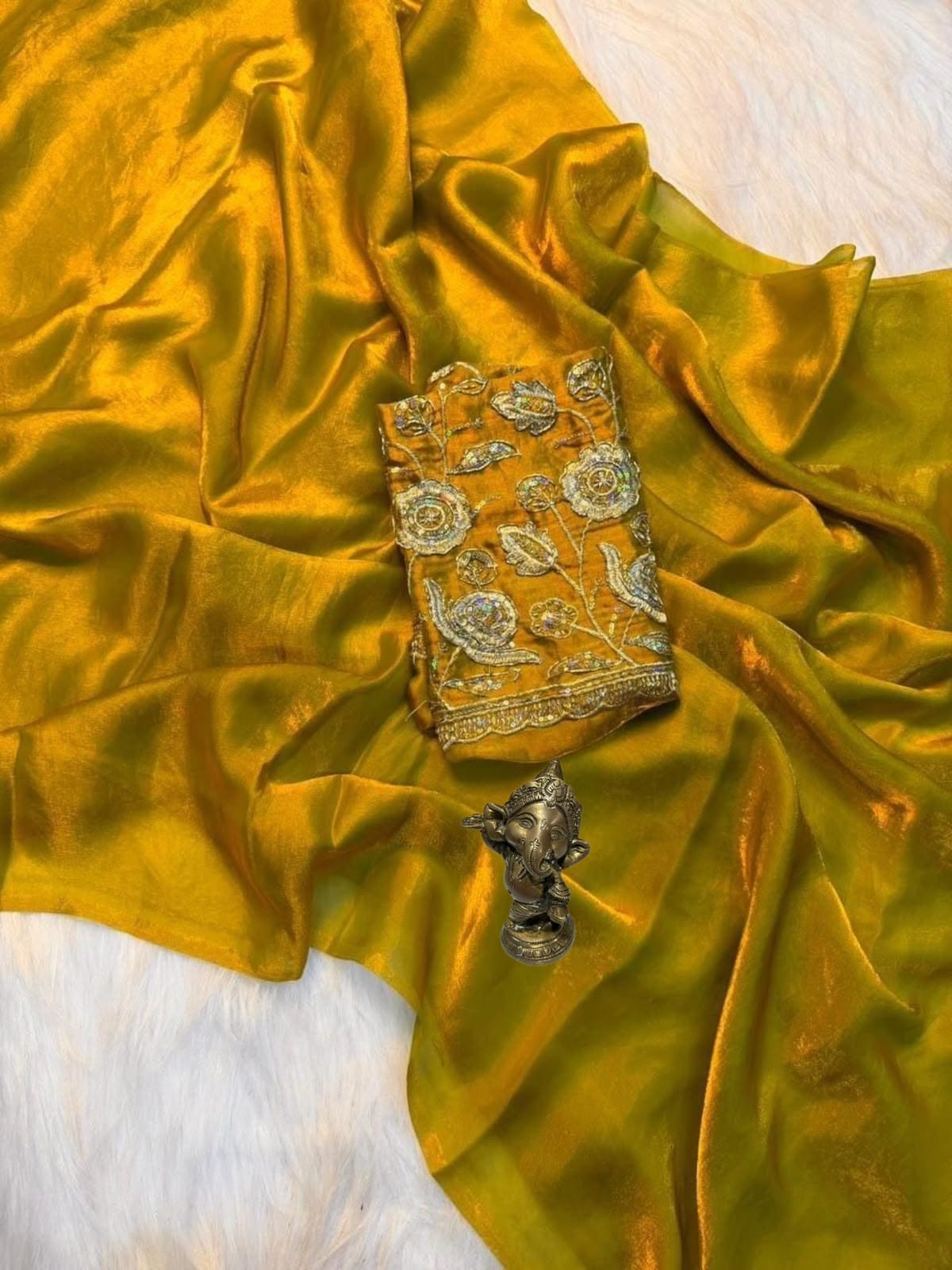 Satin Space Silk Sarees