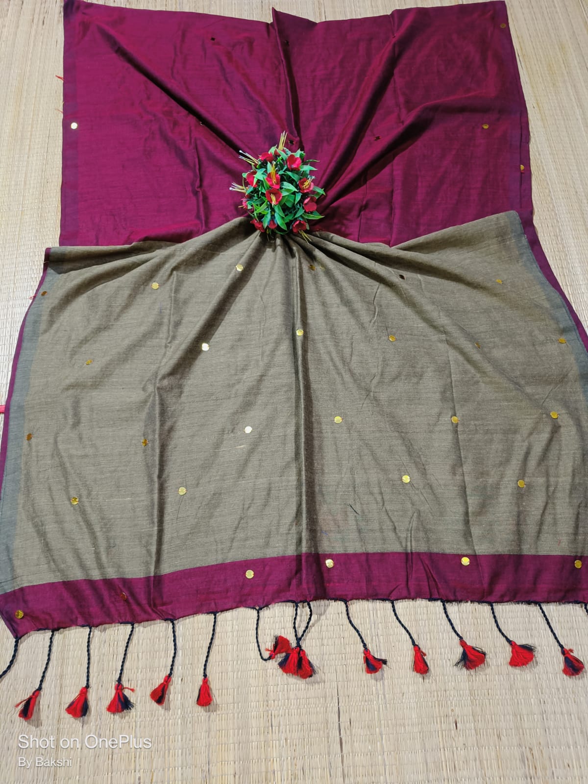 Elegant Cotton Contract Saree