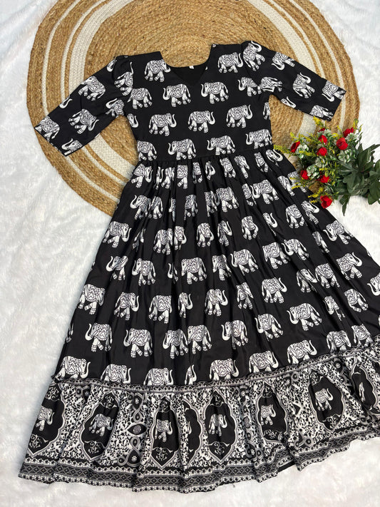 Cotton Maxi gown