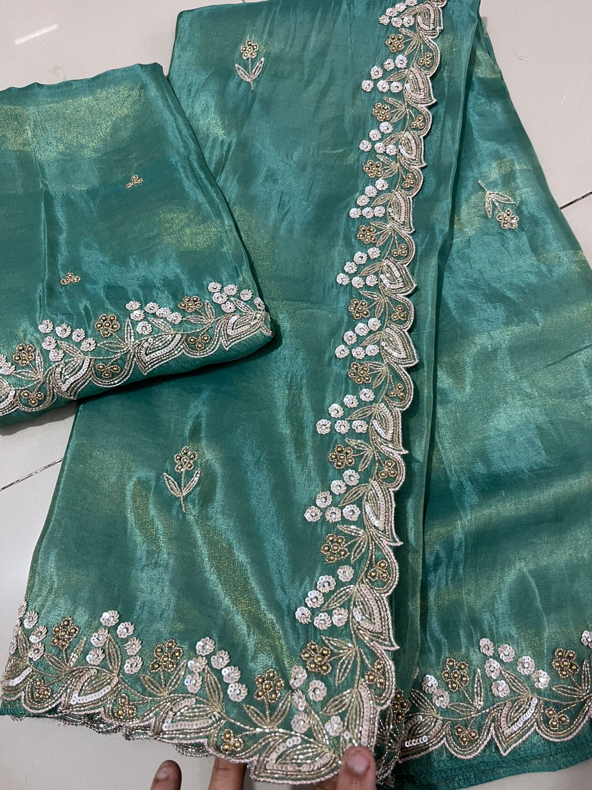 Pure Tissue Saree