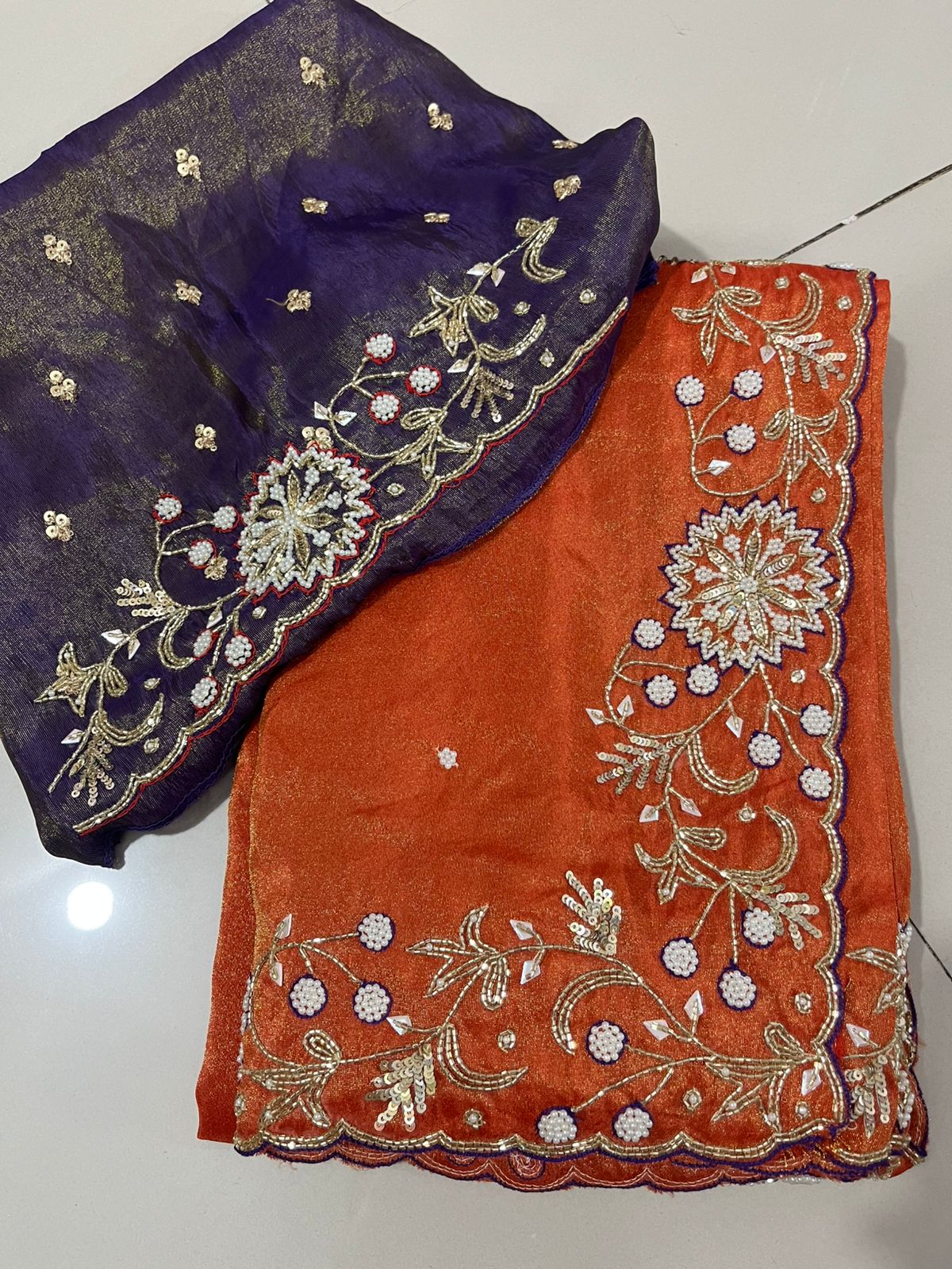 Pure Tissue Saree