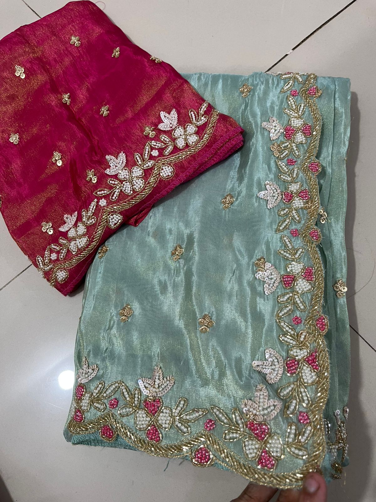 Pure Tissue Saree