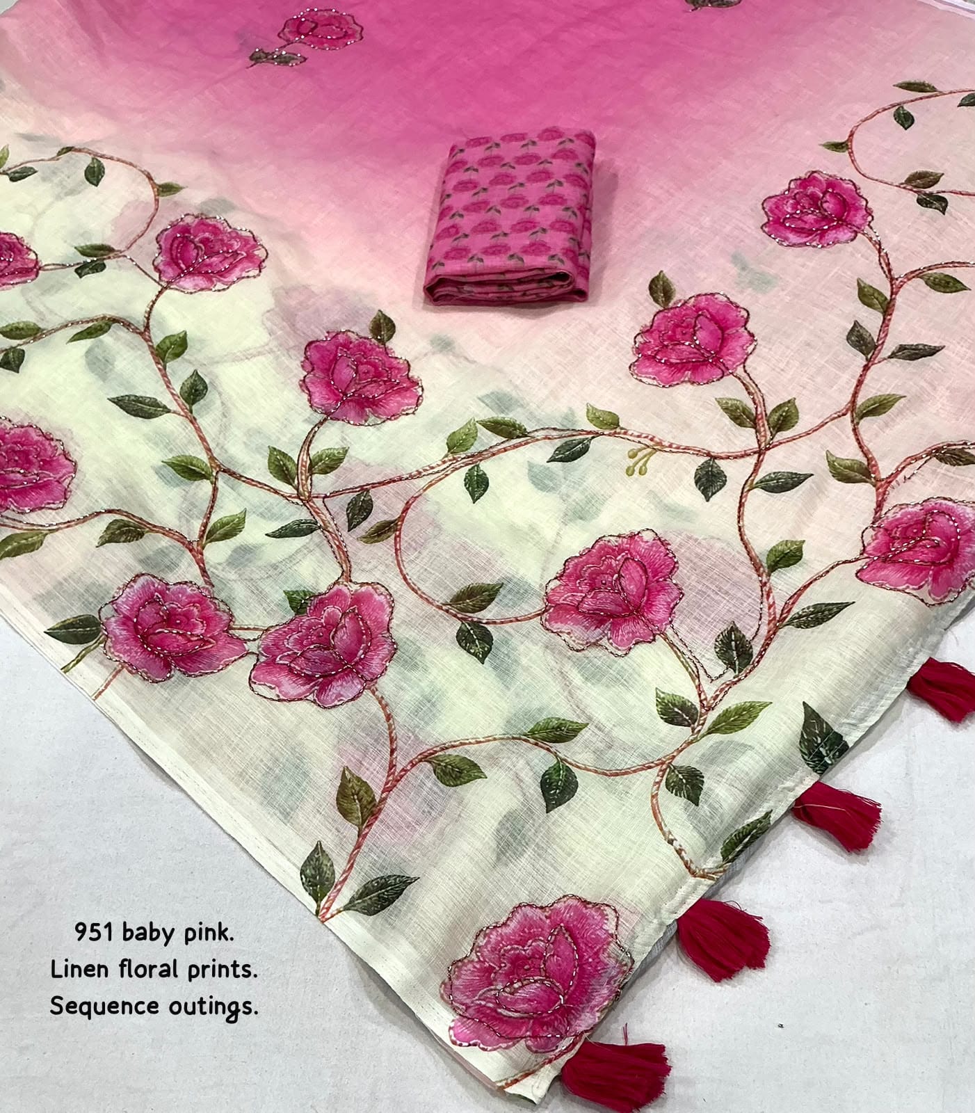 Soft Line Saree
