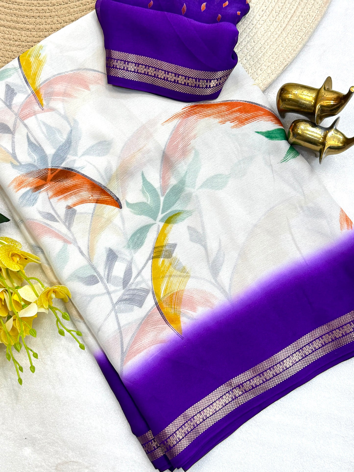 Printed Saree