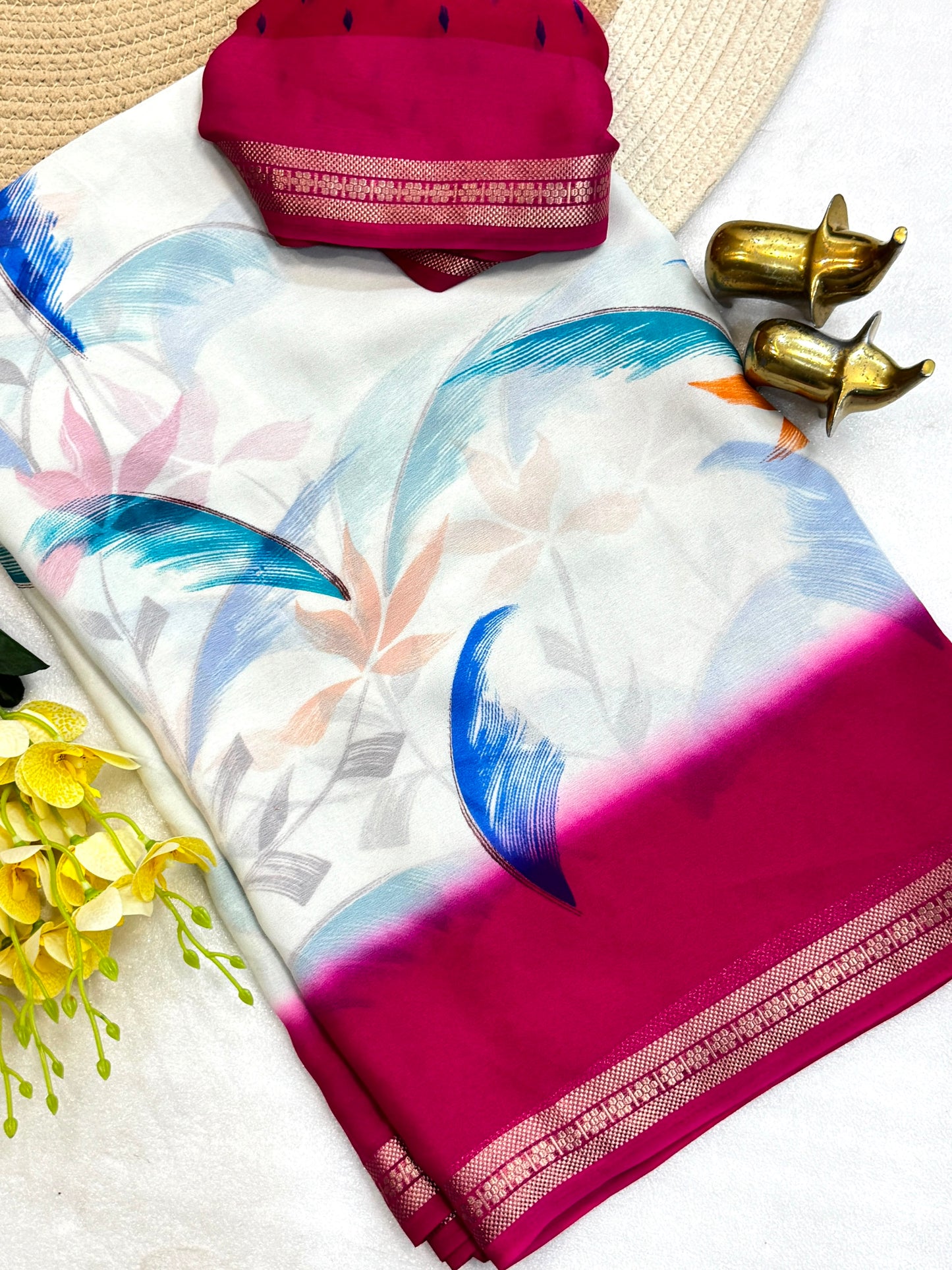 Printed Saree