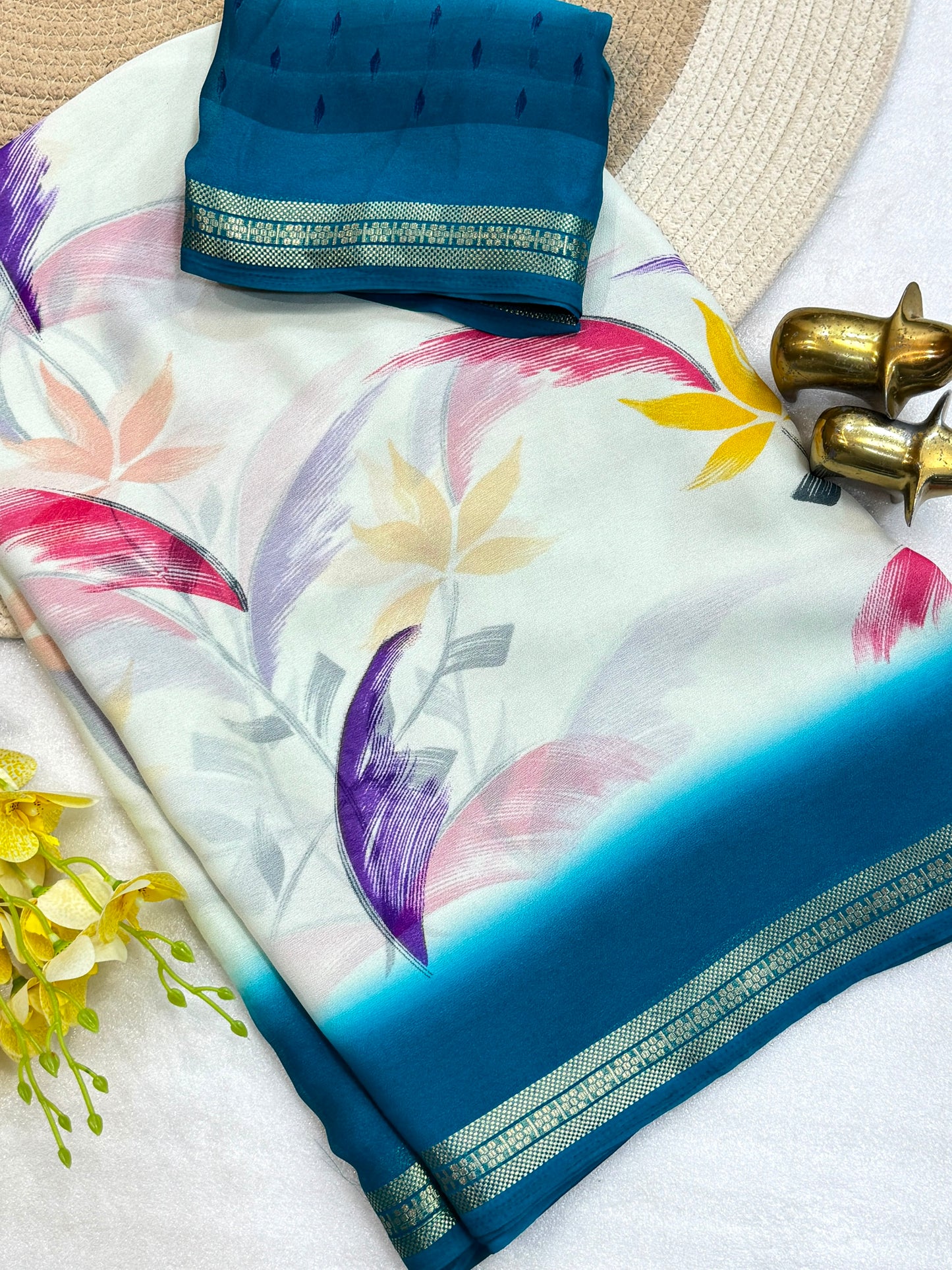 Printed Saree
