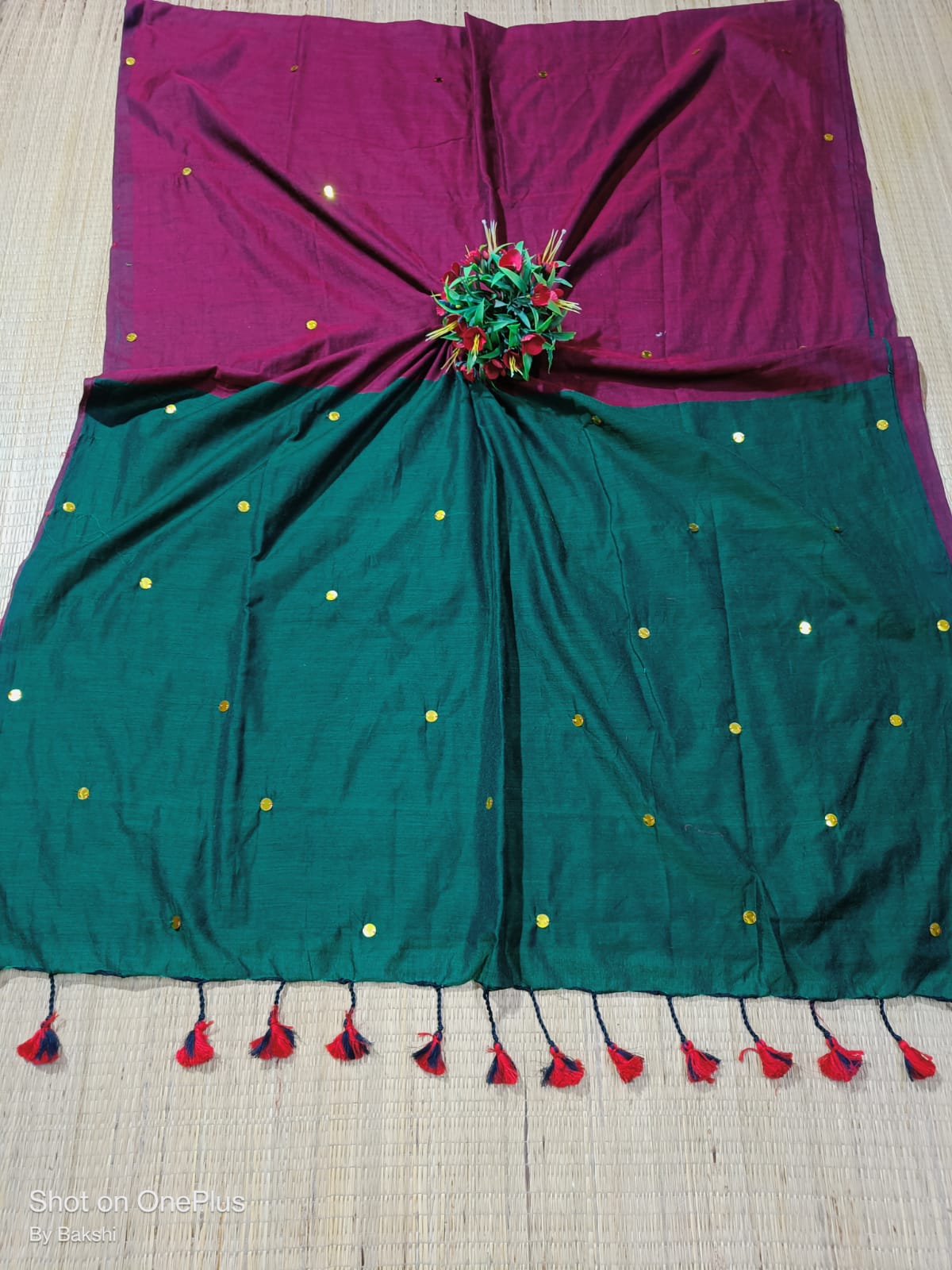 Elegant Cotton Contract Saree