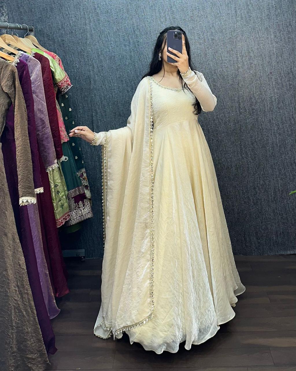 Crush Anarkali