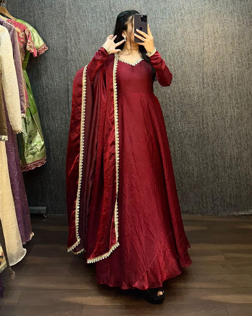 Crush Anarkali