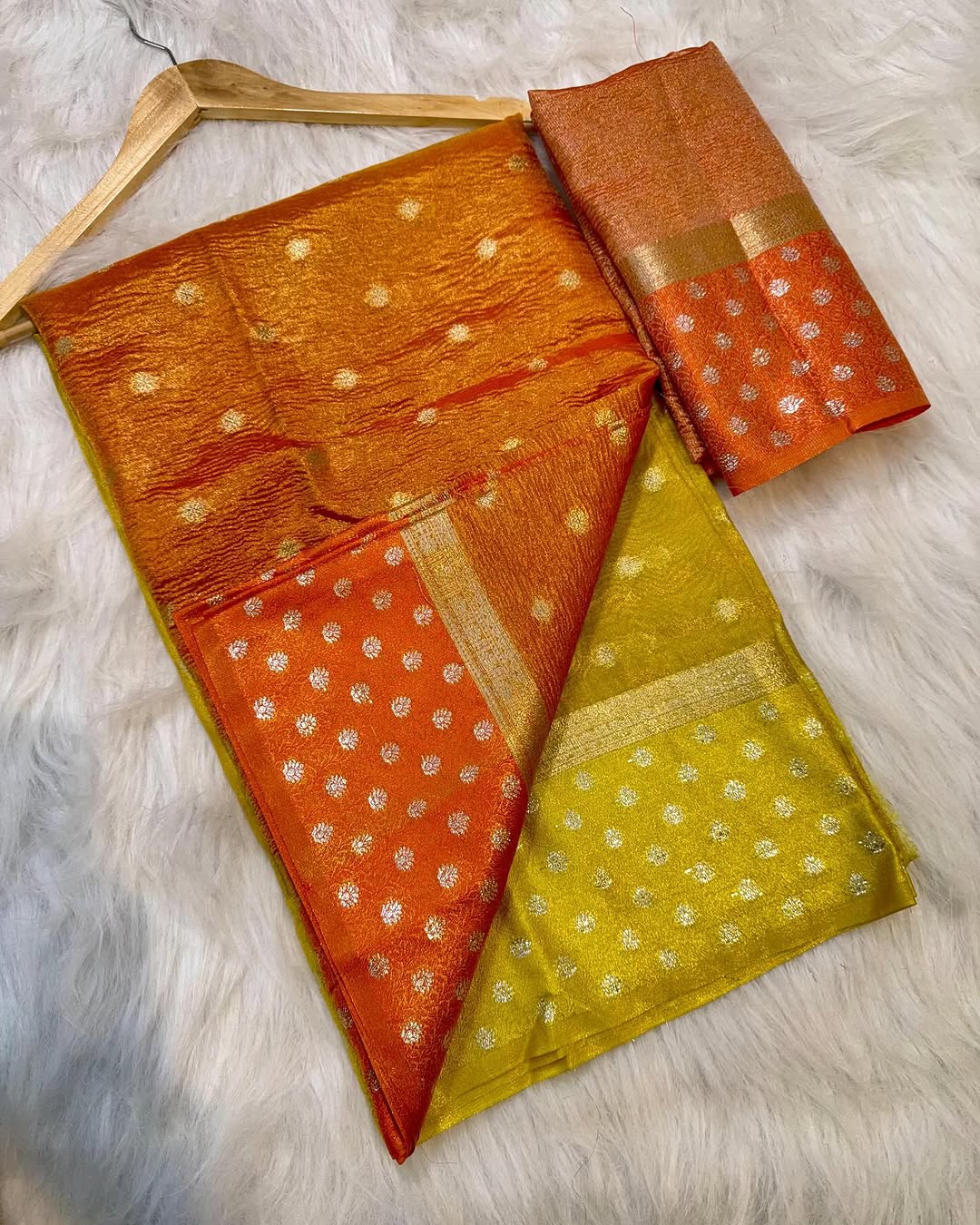 Tissue Saree