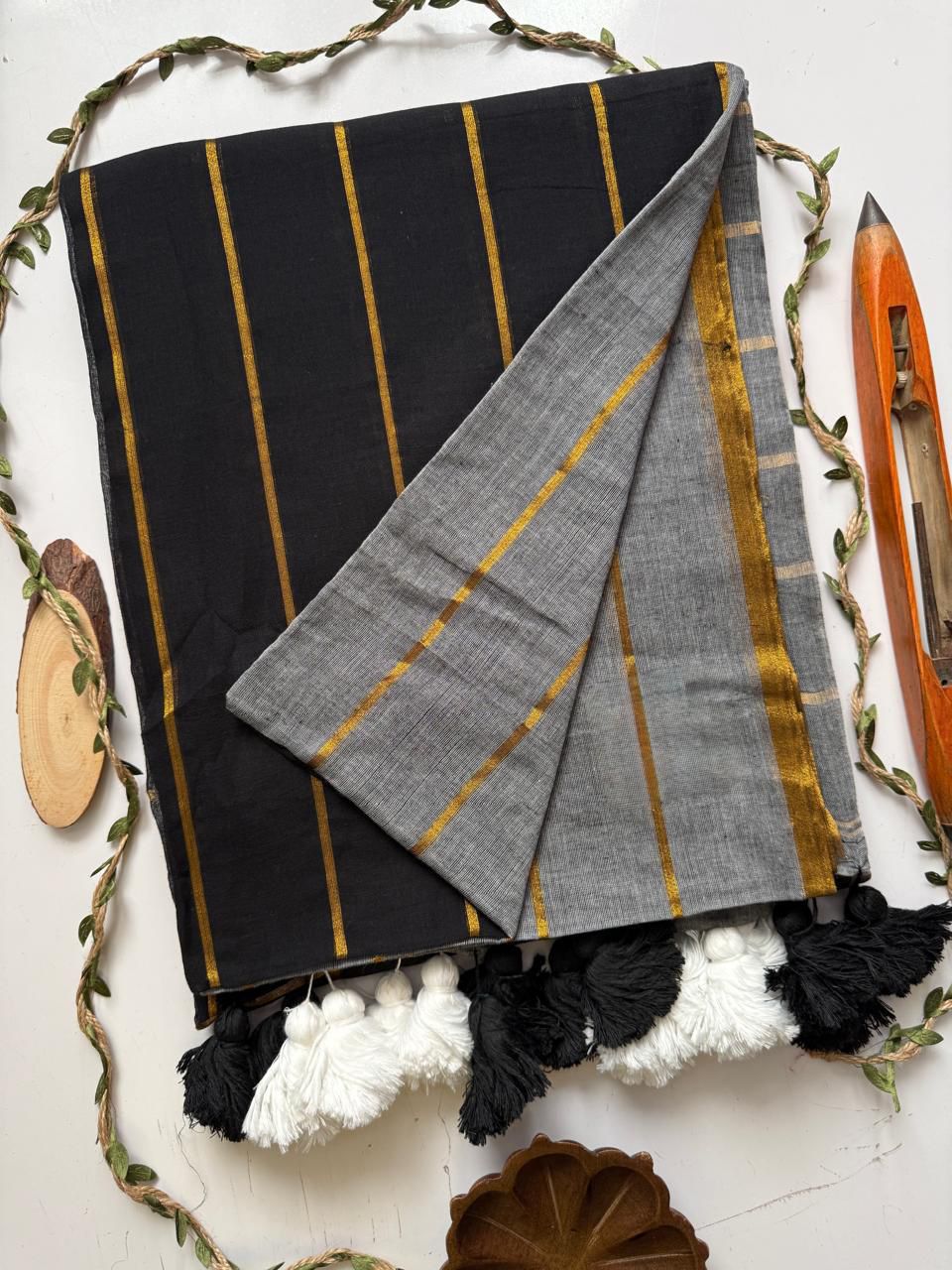 Mul Cotton Saree