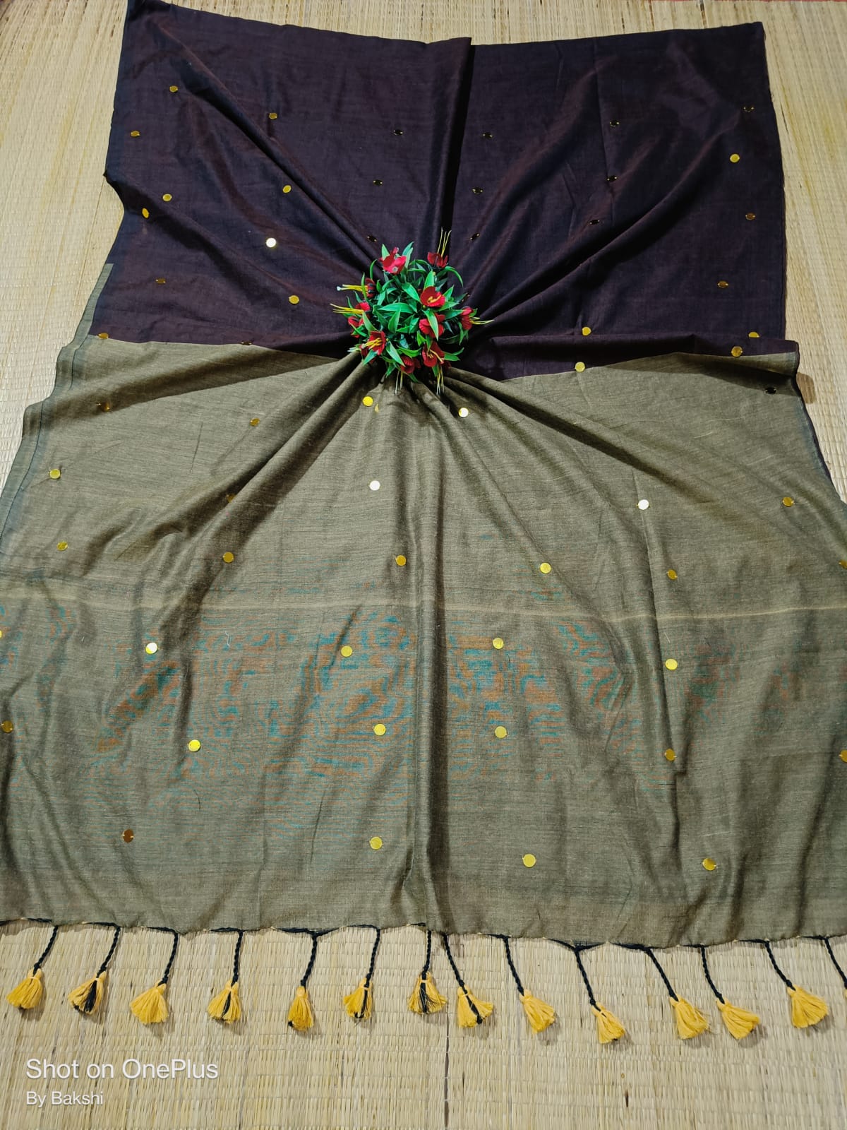 Elegant Cotton Contract Saree