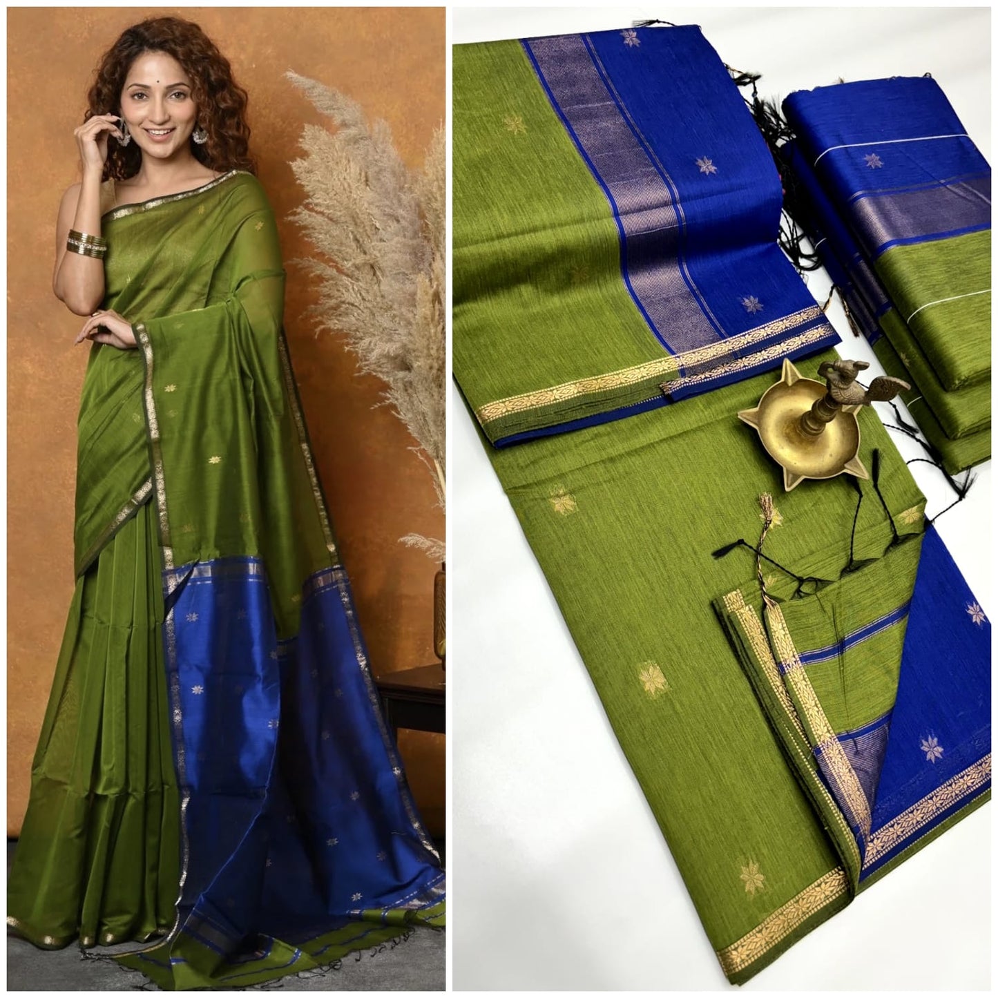 Maheshwari Silk Cotton Sarees