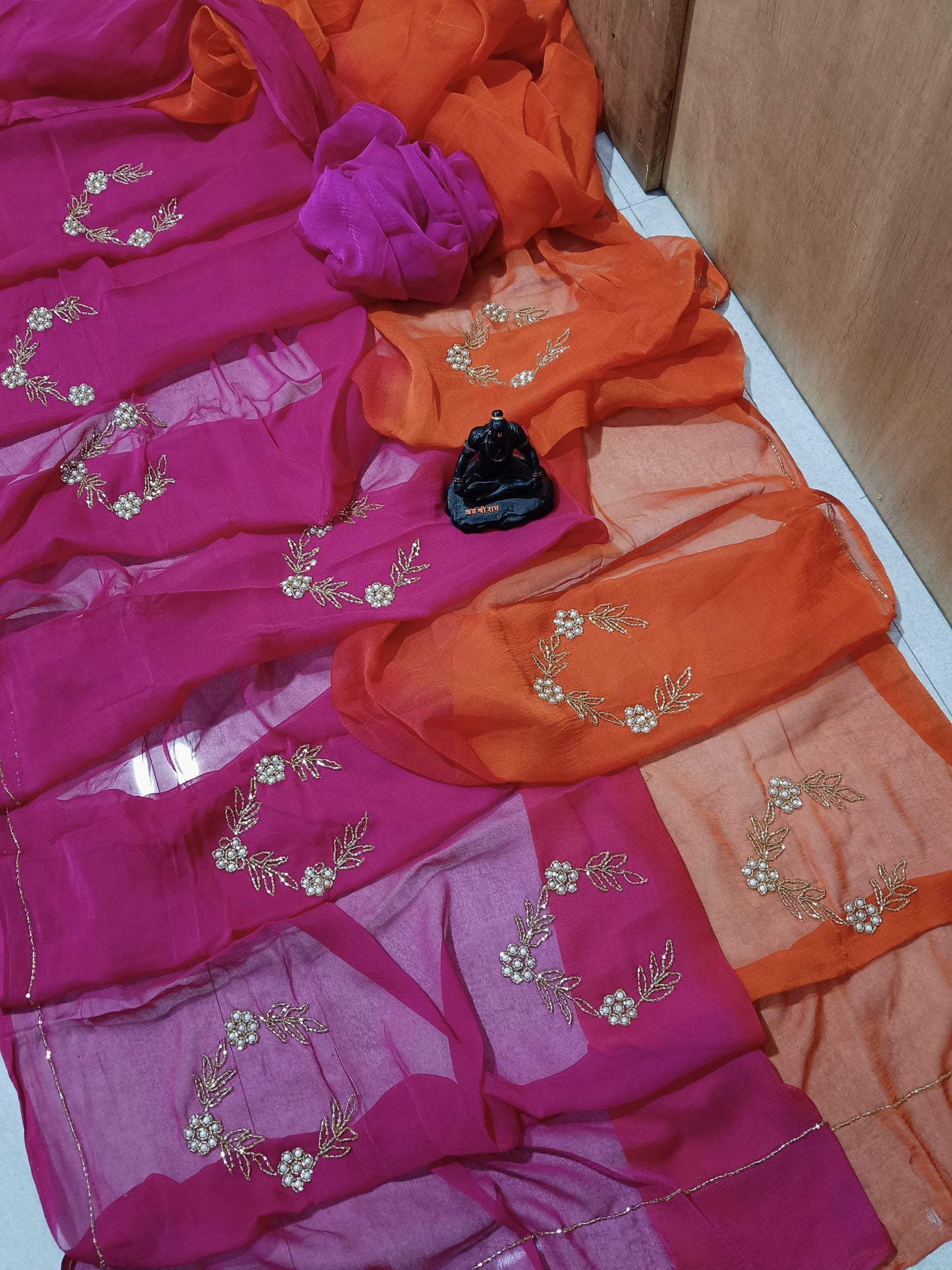 Chiffon saree