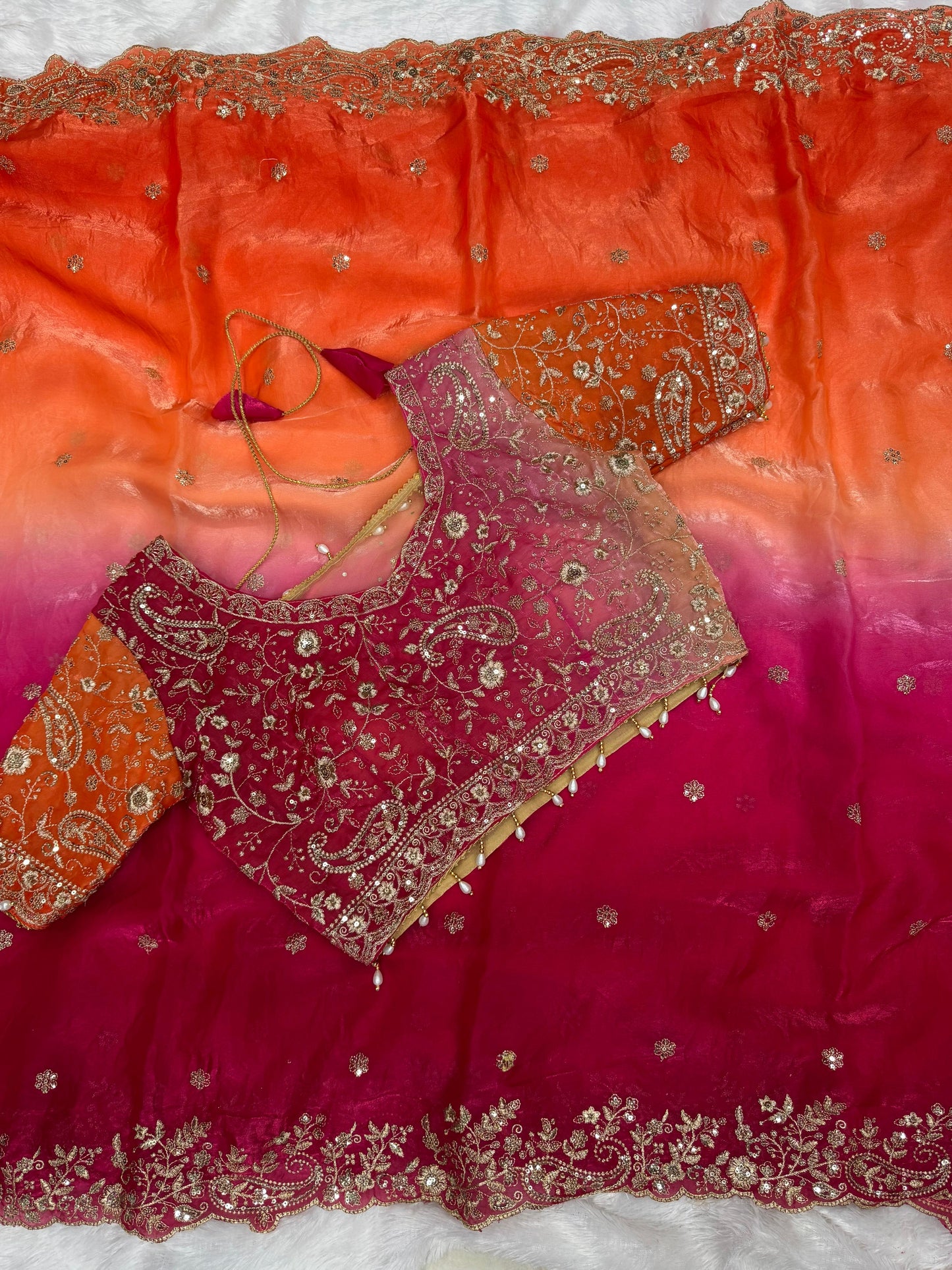 Colourful saree