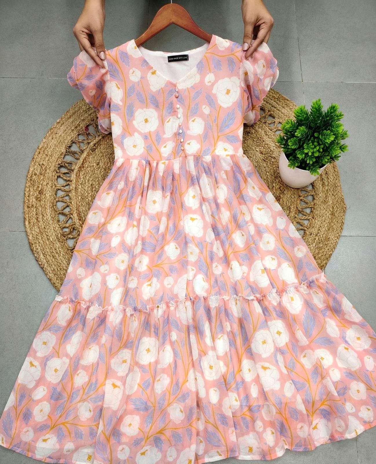 Georgette frock