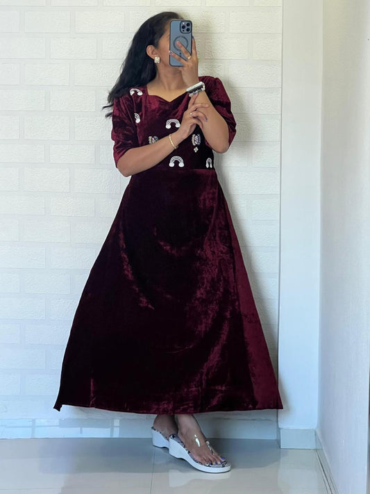 Maggam Work Dress