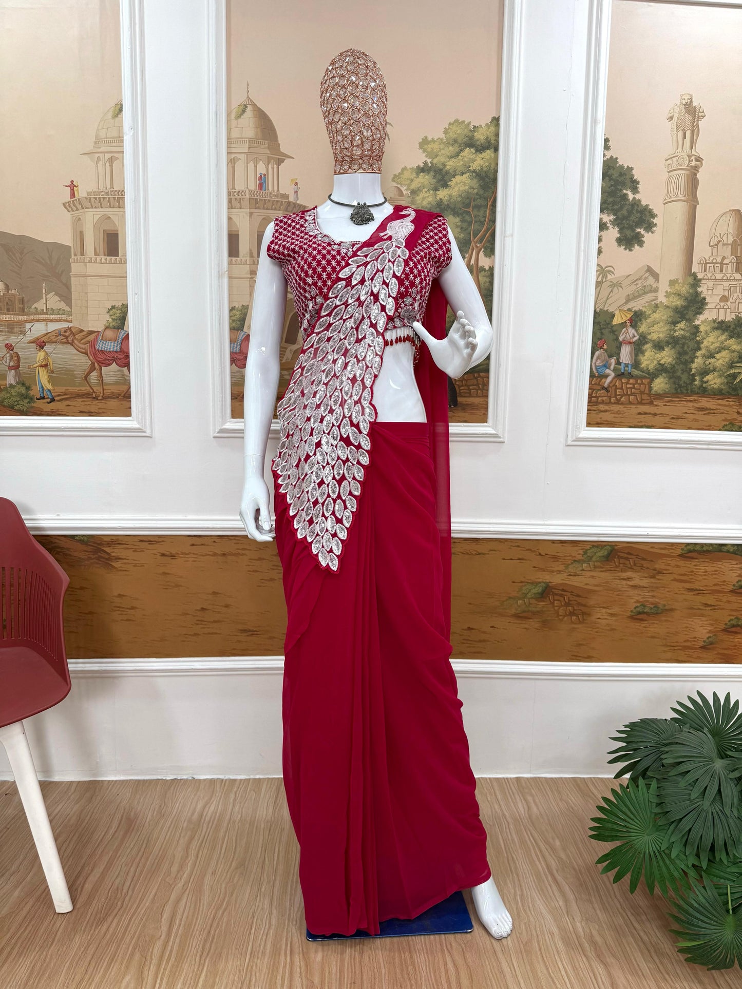 1 min saree