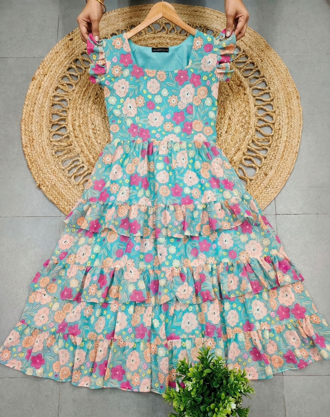 Georgette frock