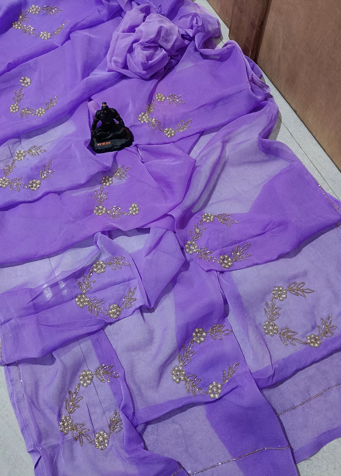 Chiffon saree