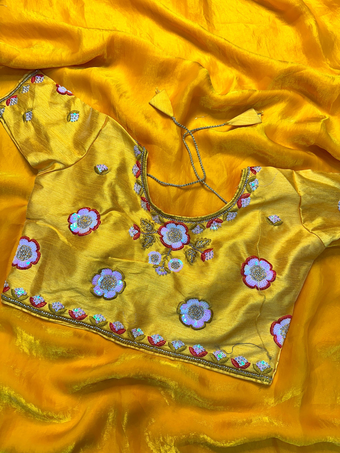 Saree+blouse