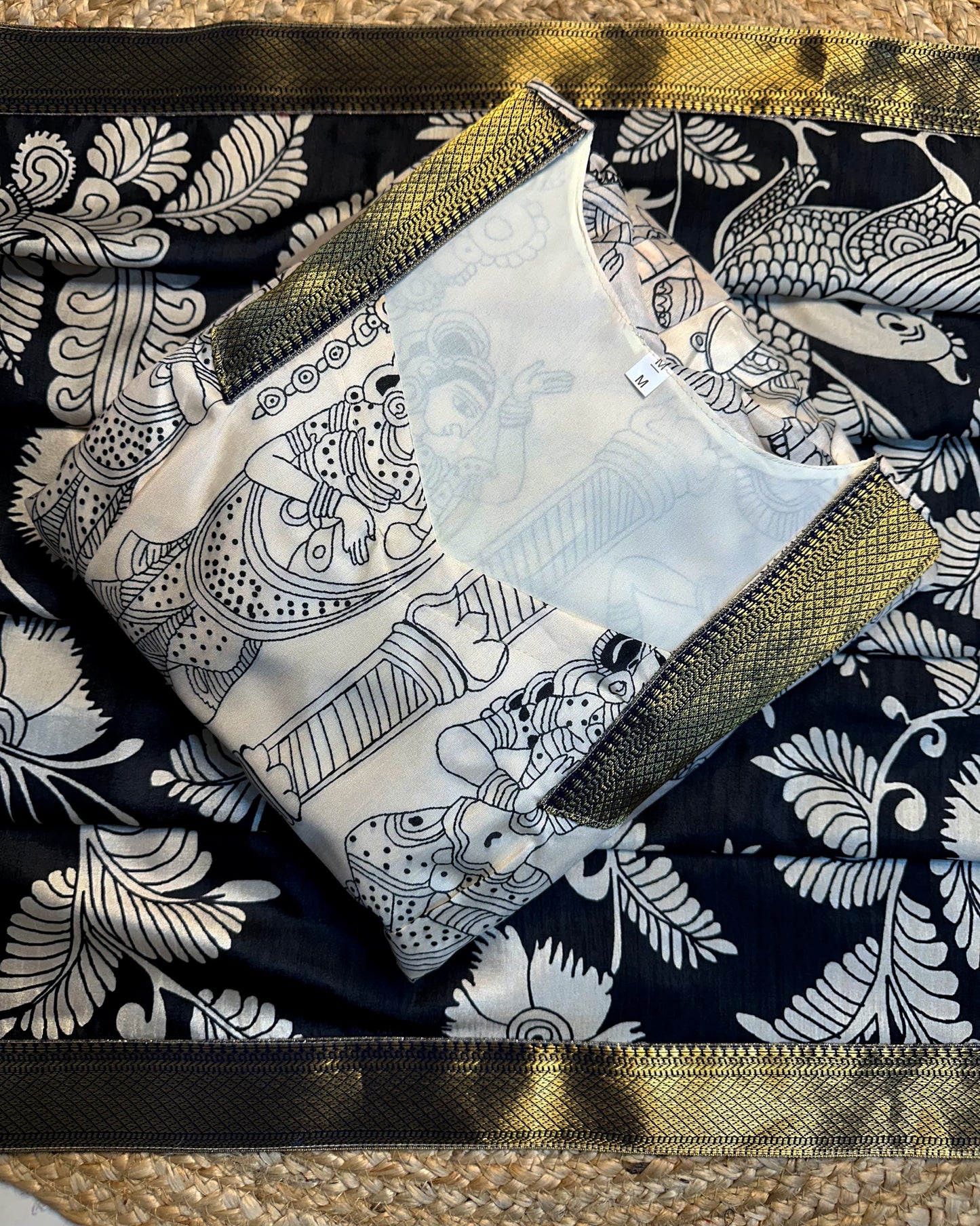 Soft Dola Silk Kalamkari Anarkali