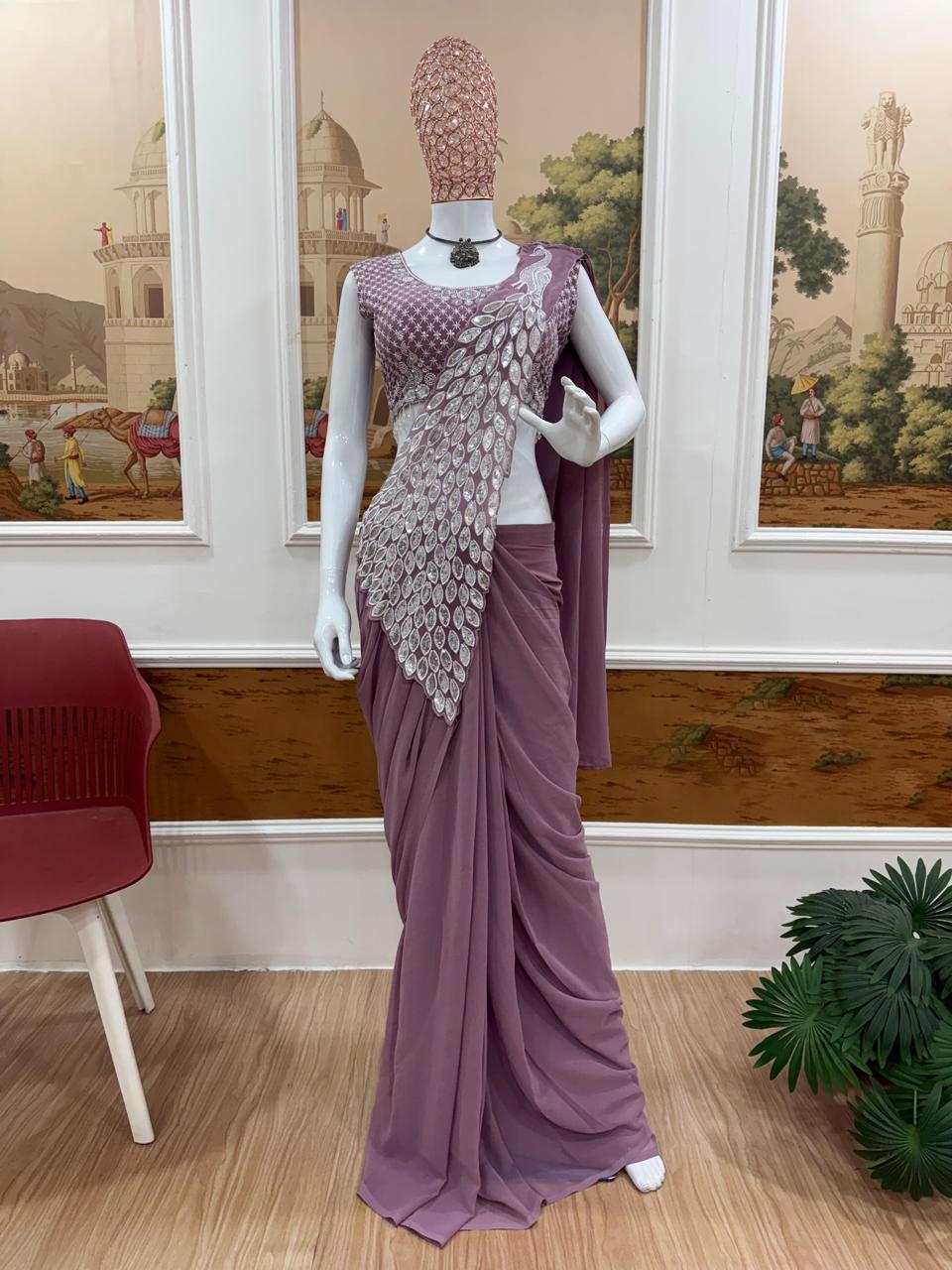 1 min saree