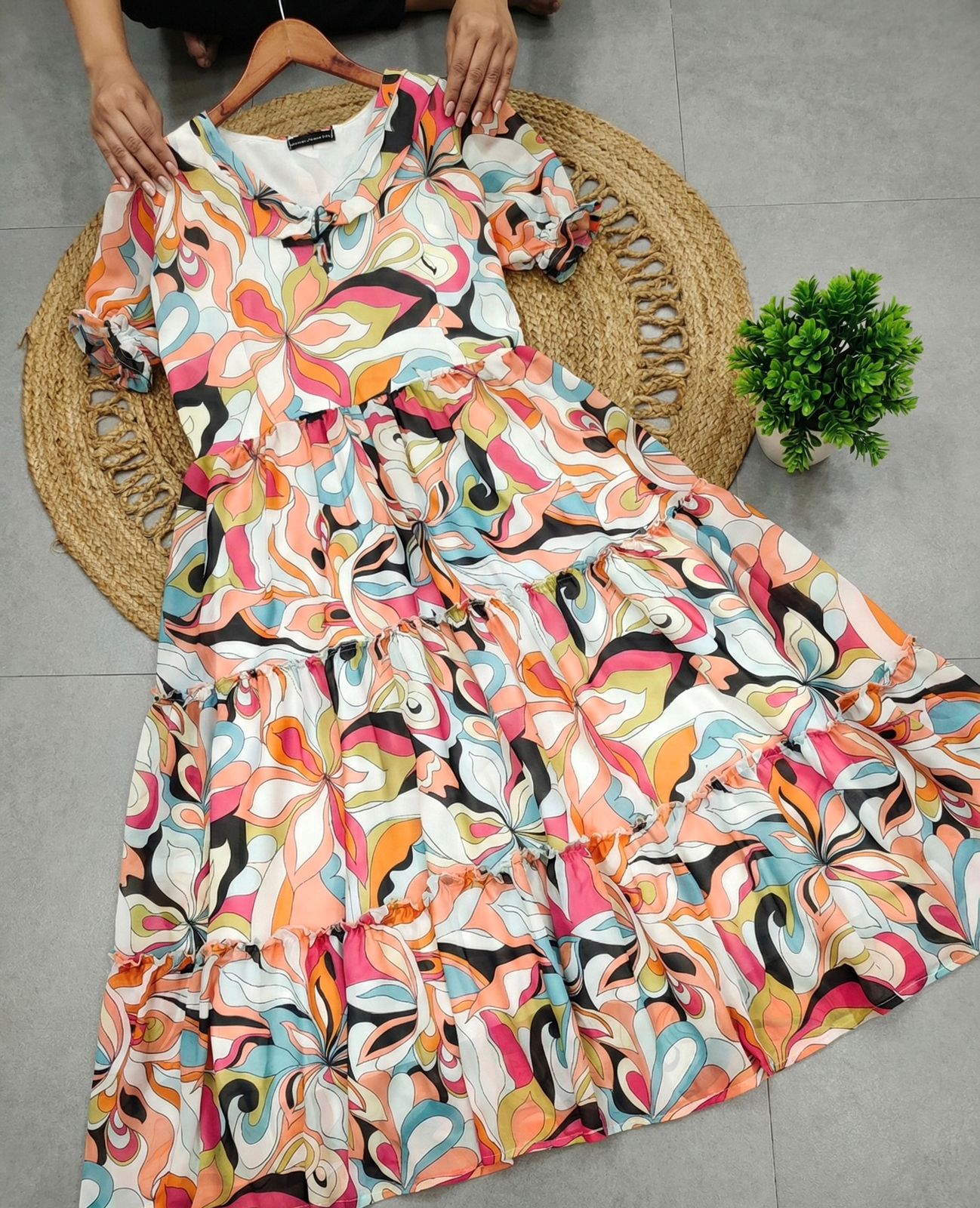Georgette frock