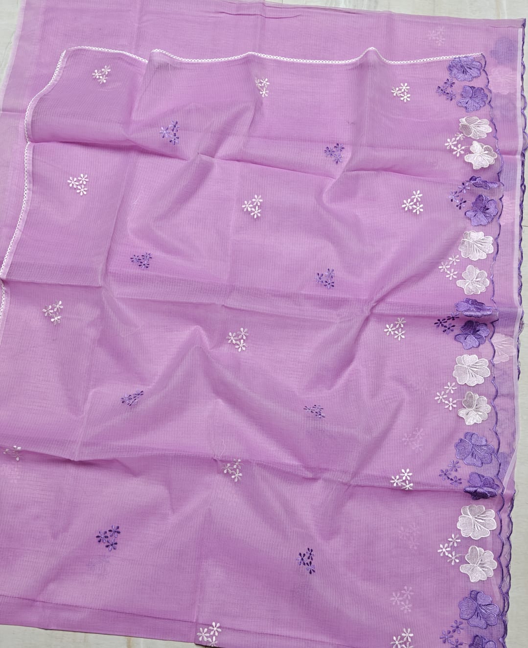 Embroidery Kota Saree