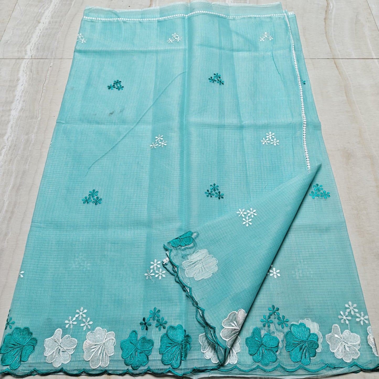 Embroidery Kota Saree