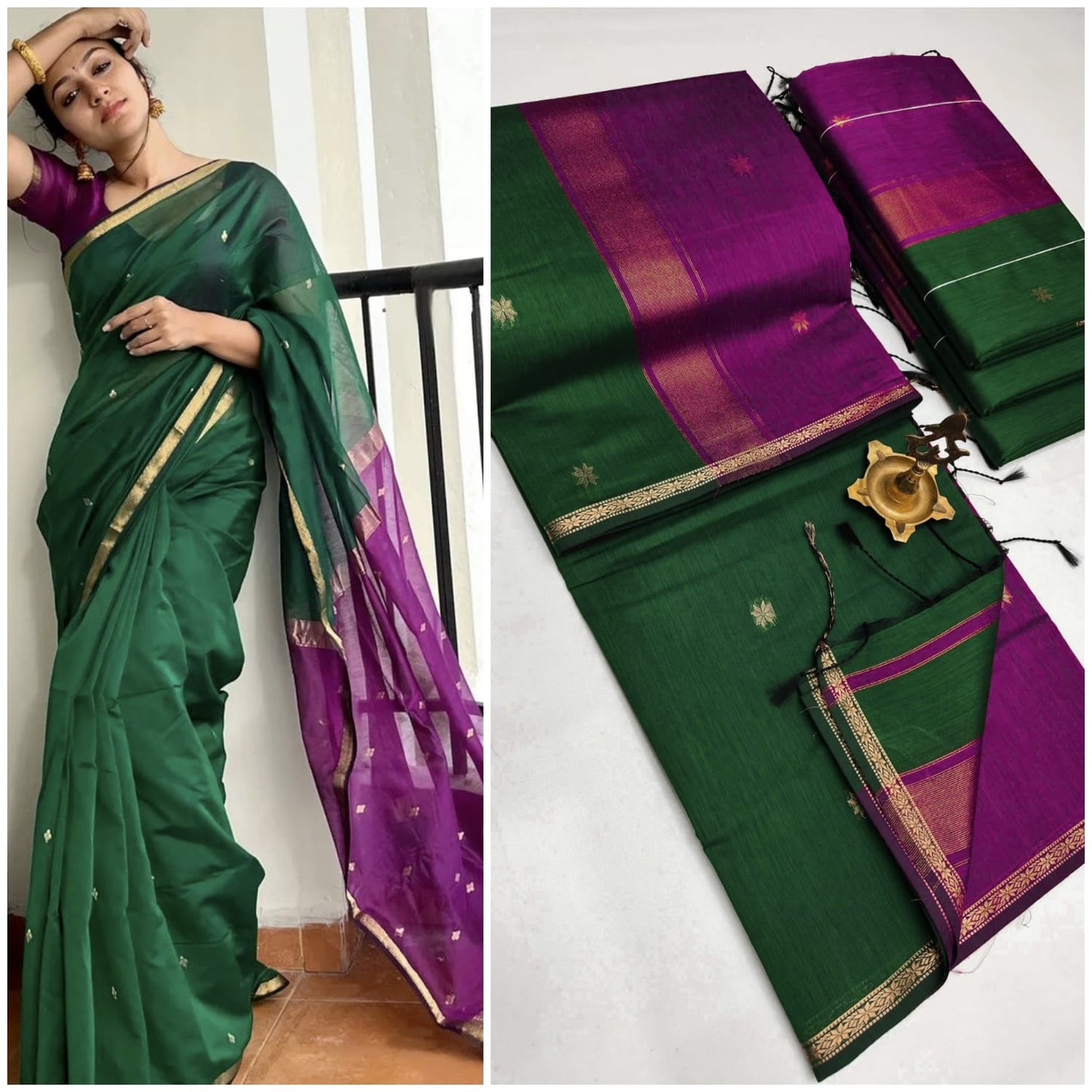 Maheshwari Silk Cotton Sarees