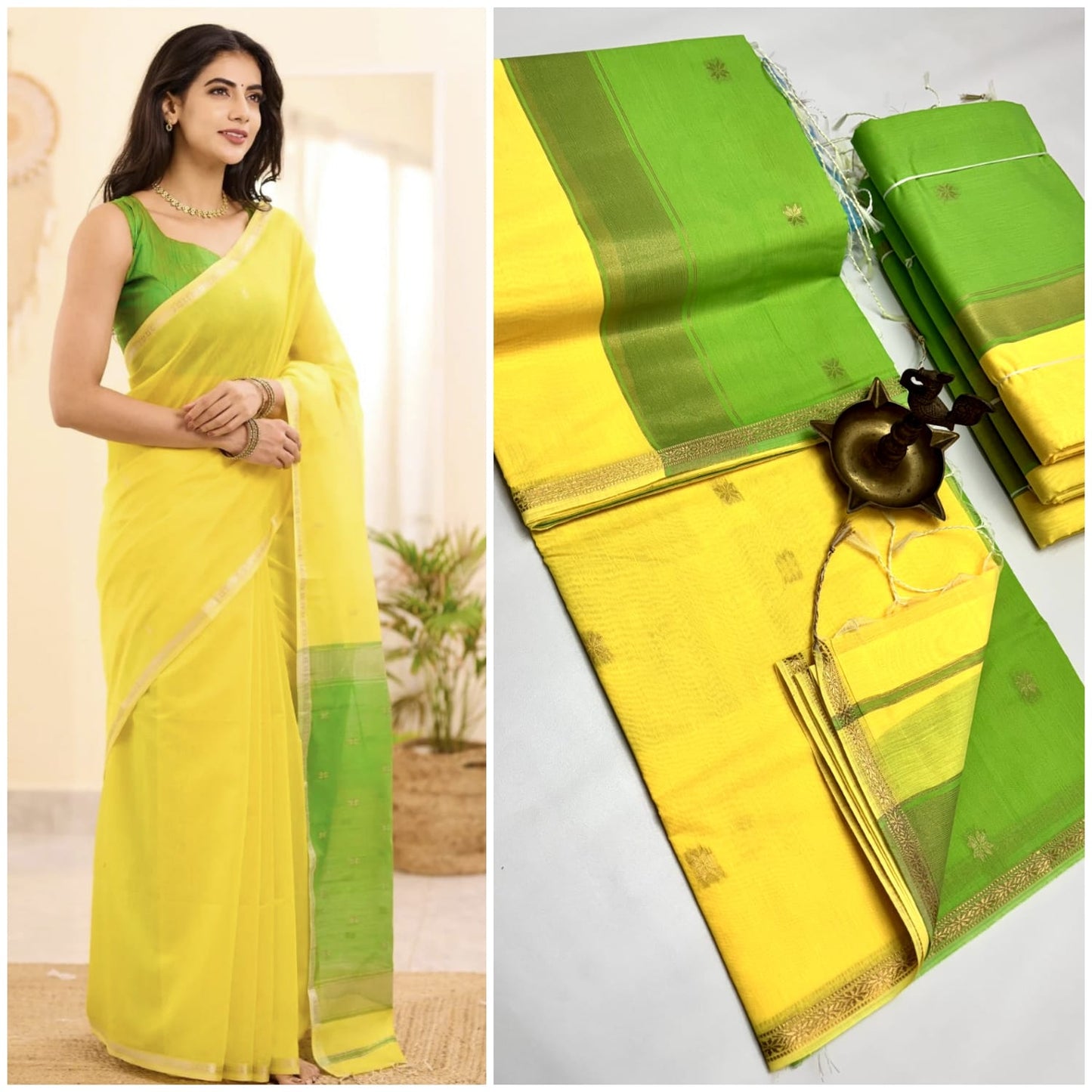 Maheshwari Silk Cotton Sarees
