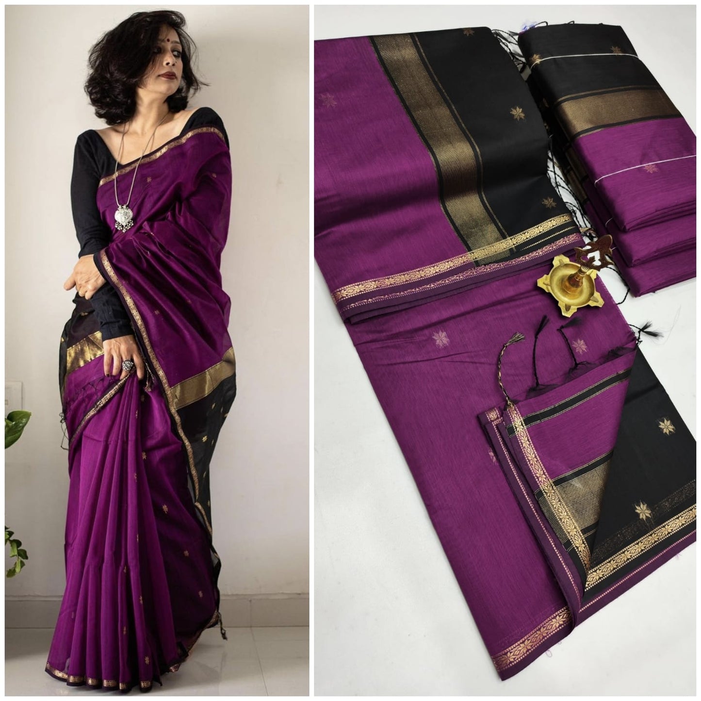 Maheshwari Silk Cotton Sarees