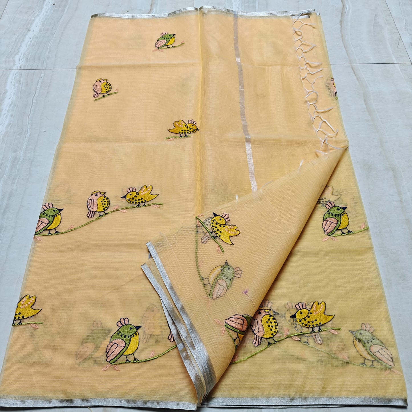 Embroidery Kota Saree