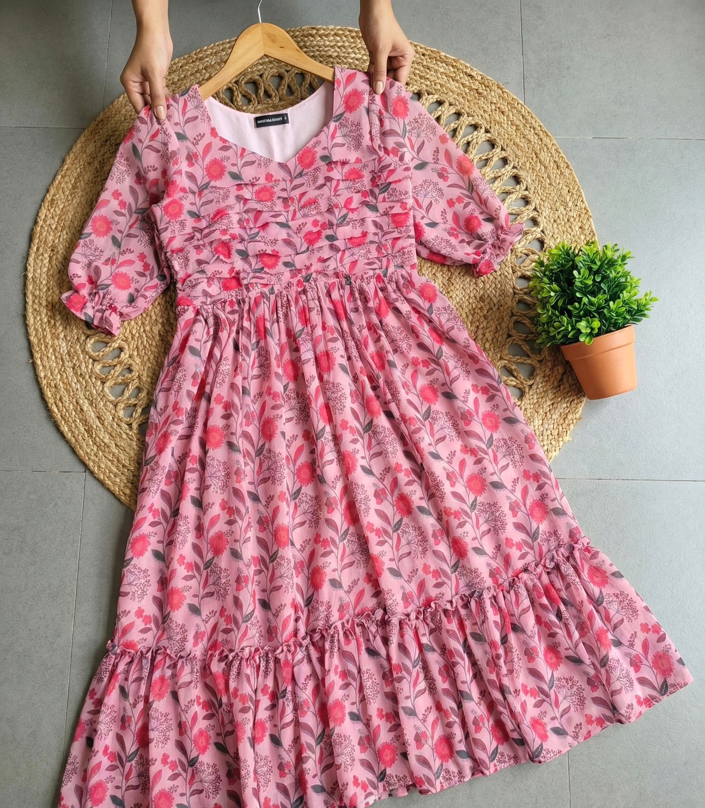 Georgette frock