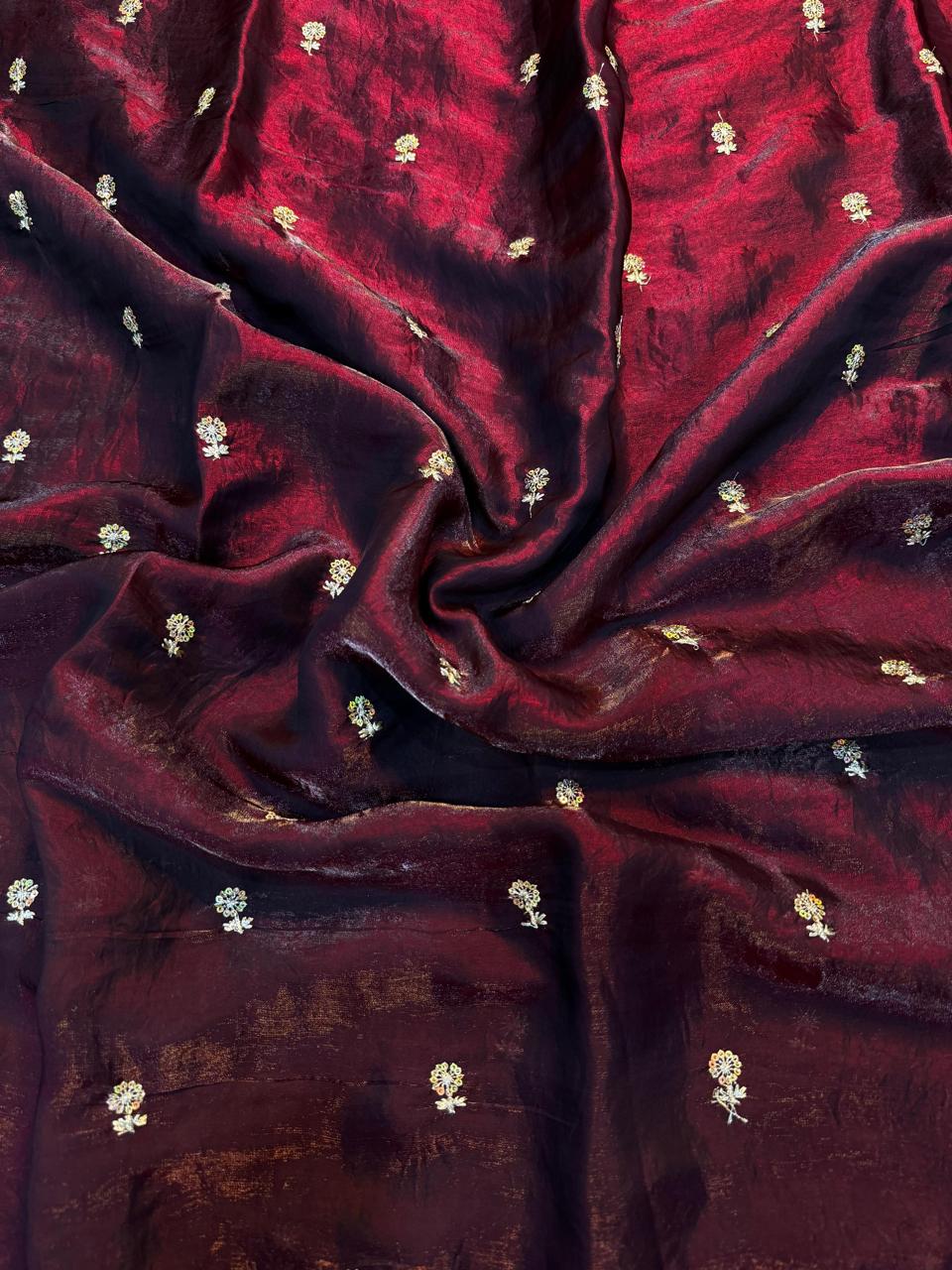 Fancy Space Silk Saree