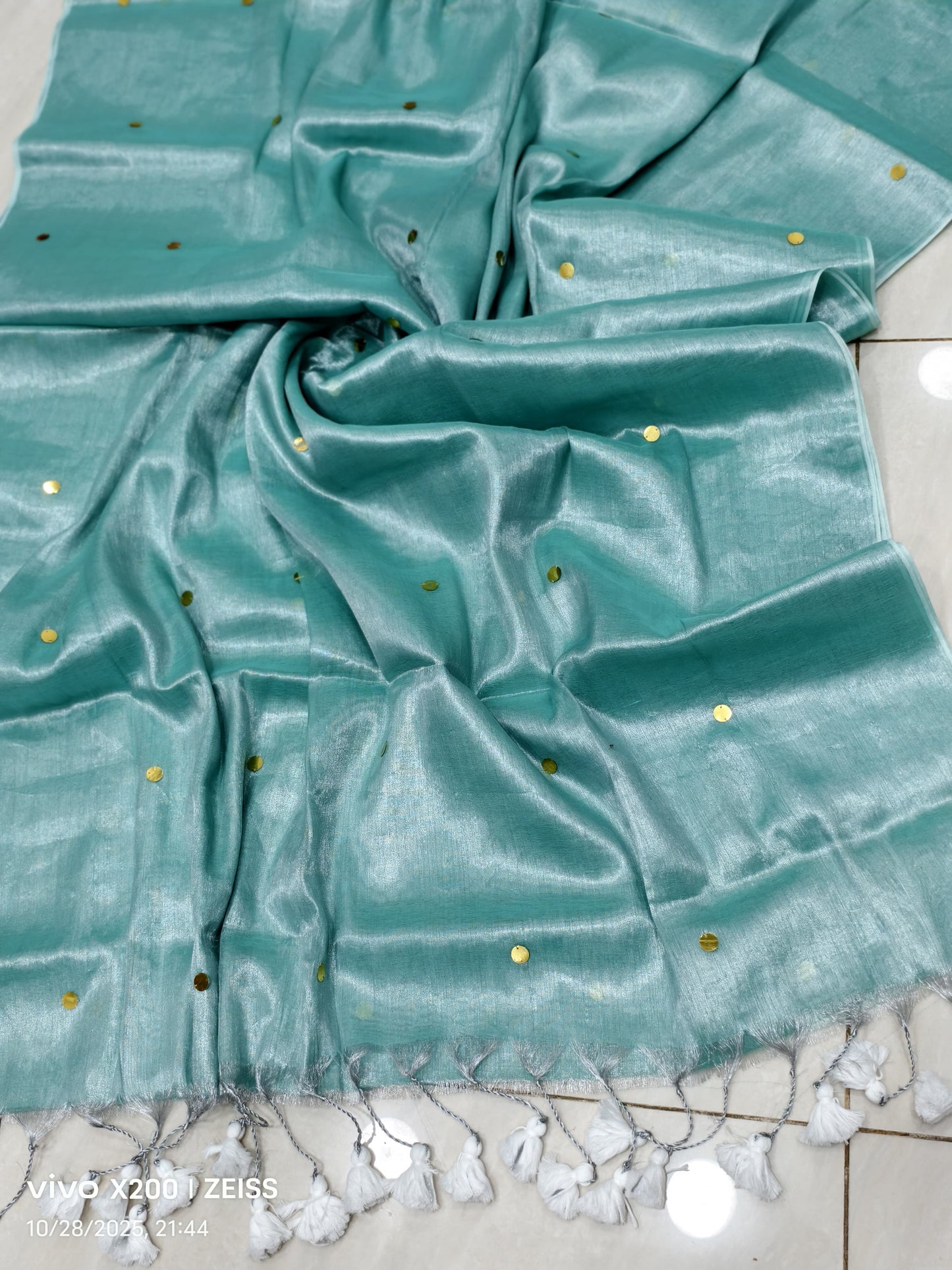 Tissue silk saree