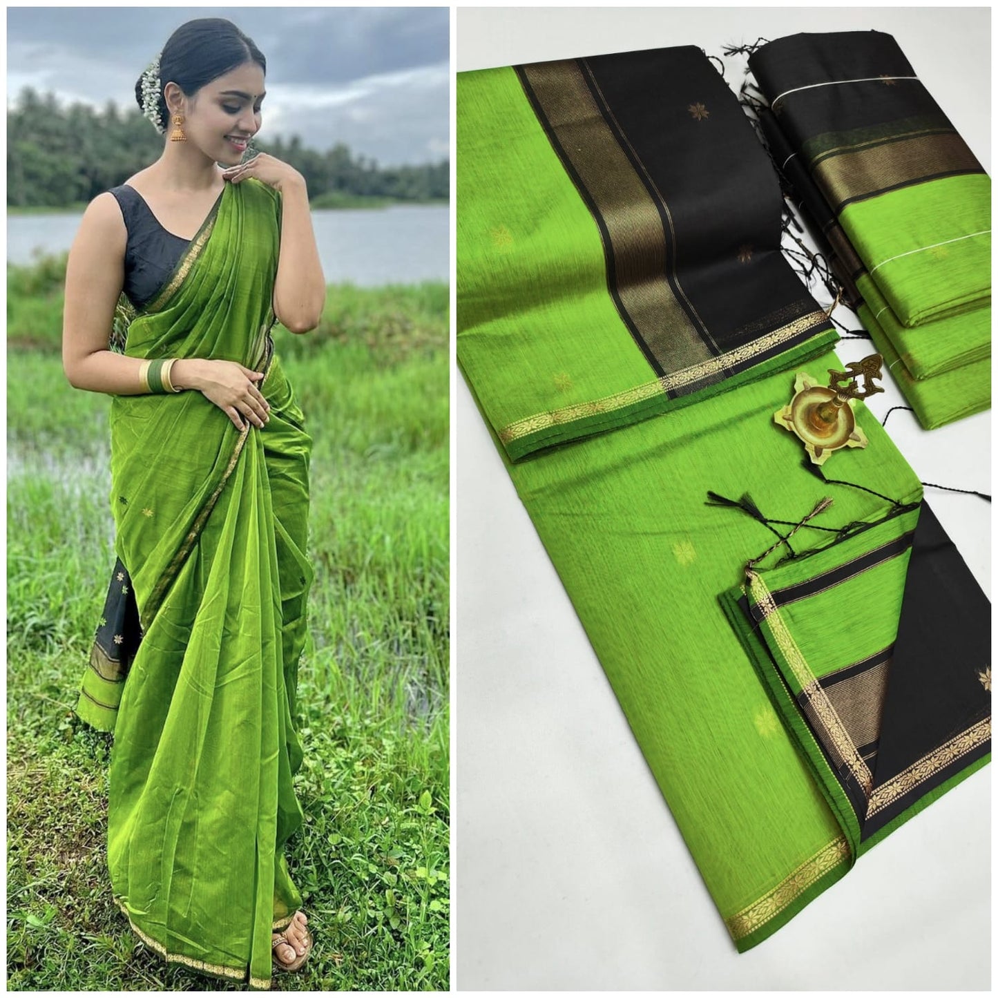 Maheshwari Silk Cotton Sarees