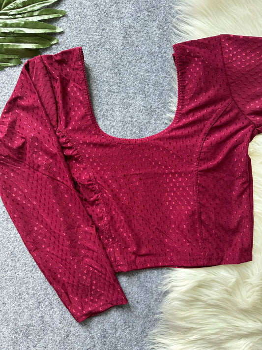 STRECHABLE blouse plain